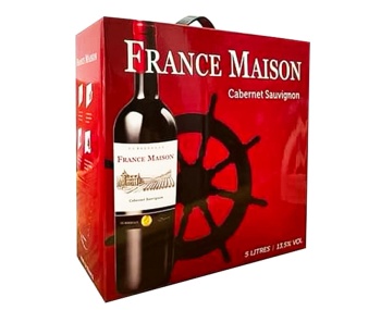 Rượu Vang bịch Pháp France Maison 5 lít