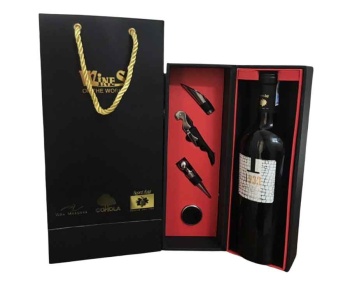 Rượu vang Ý 1933 Rosso - Hộp 1 chai + phụ kiện + túi xách