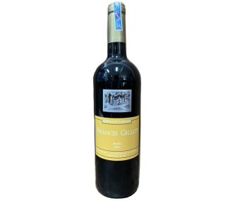 Rượu vang Pháp Francis Gillot Merlot