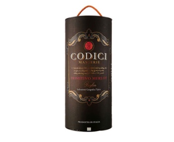 Rượu vang bịch Ý Codici 3L (13,5%)
