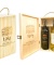 Set Quà Tặng  Hộp Gỗ 2 Chai Vang Pháp 1982 UG Bordeaux