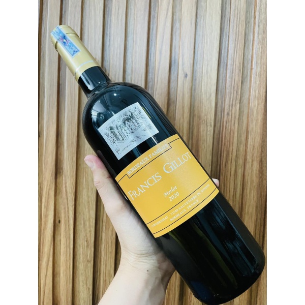 Rượu Vang Pháp FRANCIS GILLOT MERLOT