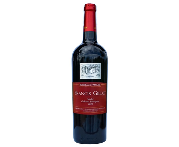 Rượu vang Pháp Francis Gillot Merlot Cabernet Sauvignon  