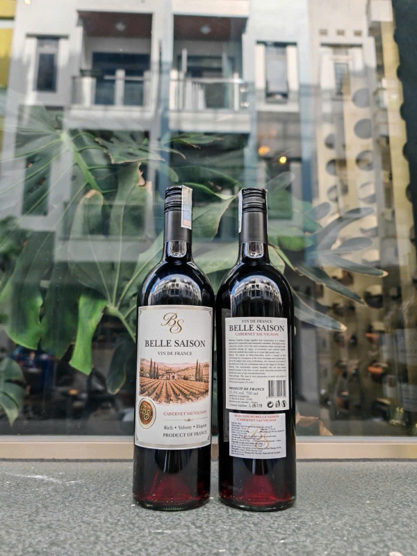 Rượu Vang Đỏ Belle Saison Cabernet Sauvignon