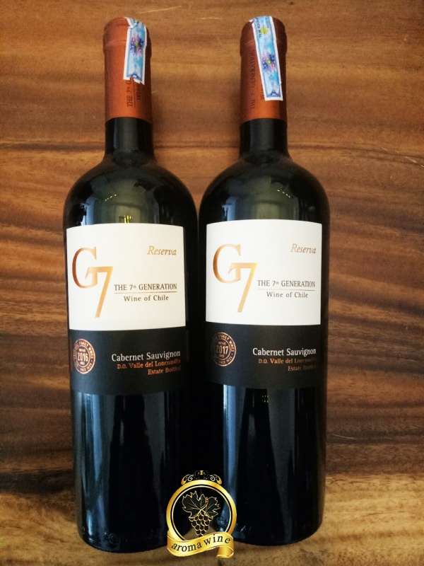 Rượu vang Chi Lê G7 Reserva Cabernet Sauvignon 2016