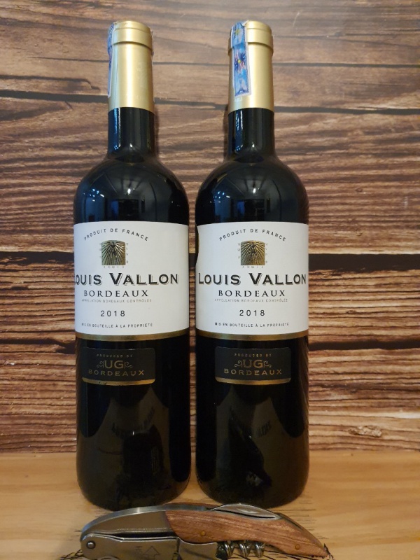 Rượu Vang Pháp Louis Vallon Bordeaux