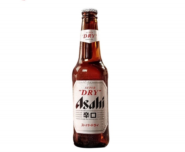 Bia Asahi Super Dry - chai 330ml
