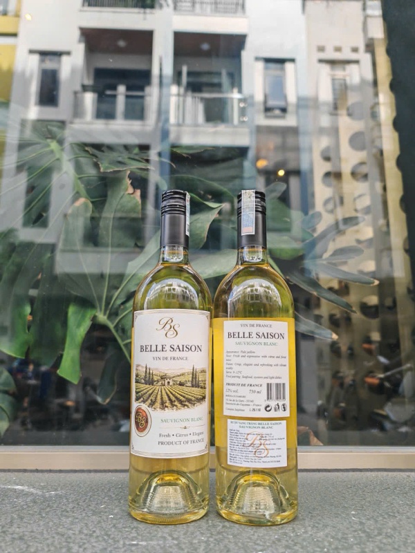Rượu Vang trắng Belle Saison Sauvignon Blanc