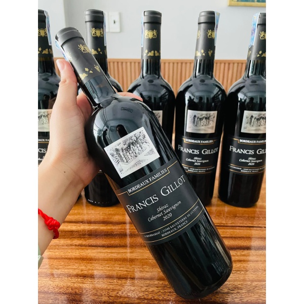 Rượu Vang Pháp FRACIS GILLOT SYRAH CABERNET SAUVIGNON