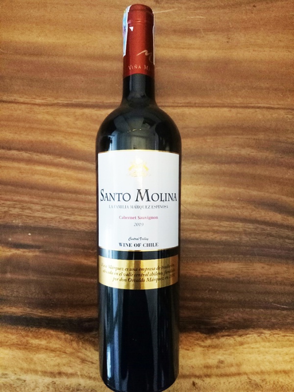 Rượu vang Chi Lê Santo Molina Cabernet Sauvignon