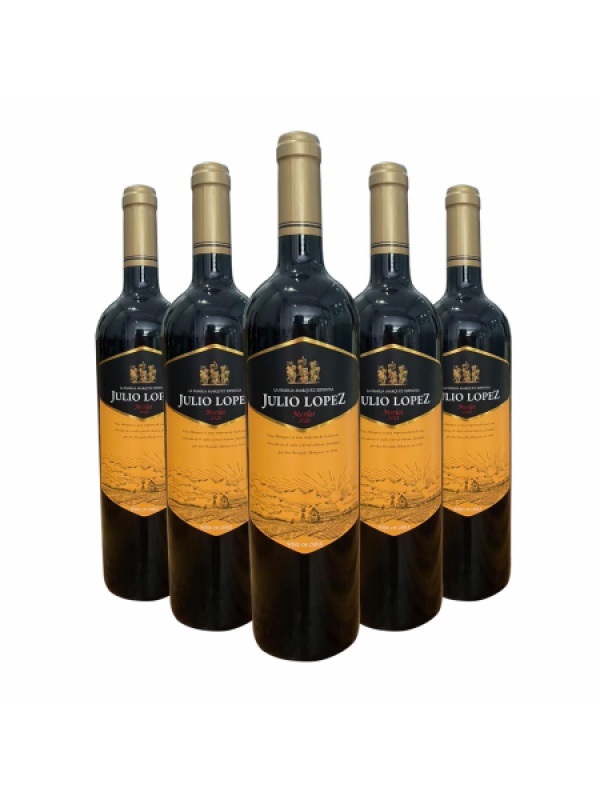 Rượu vang Julio Lopez Merlot (13,5%)