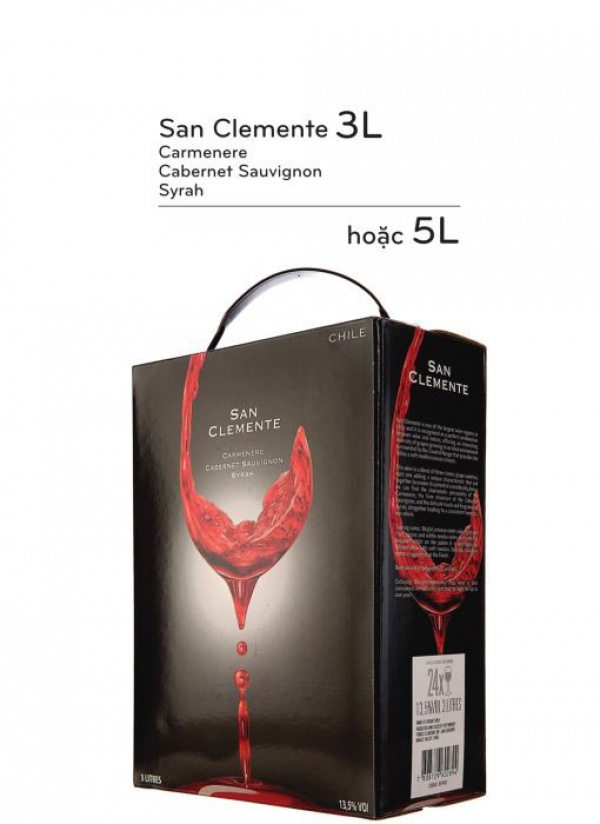 Rượu vang SAN CLEMENTE 5L