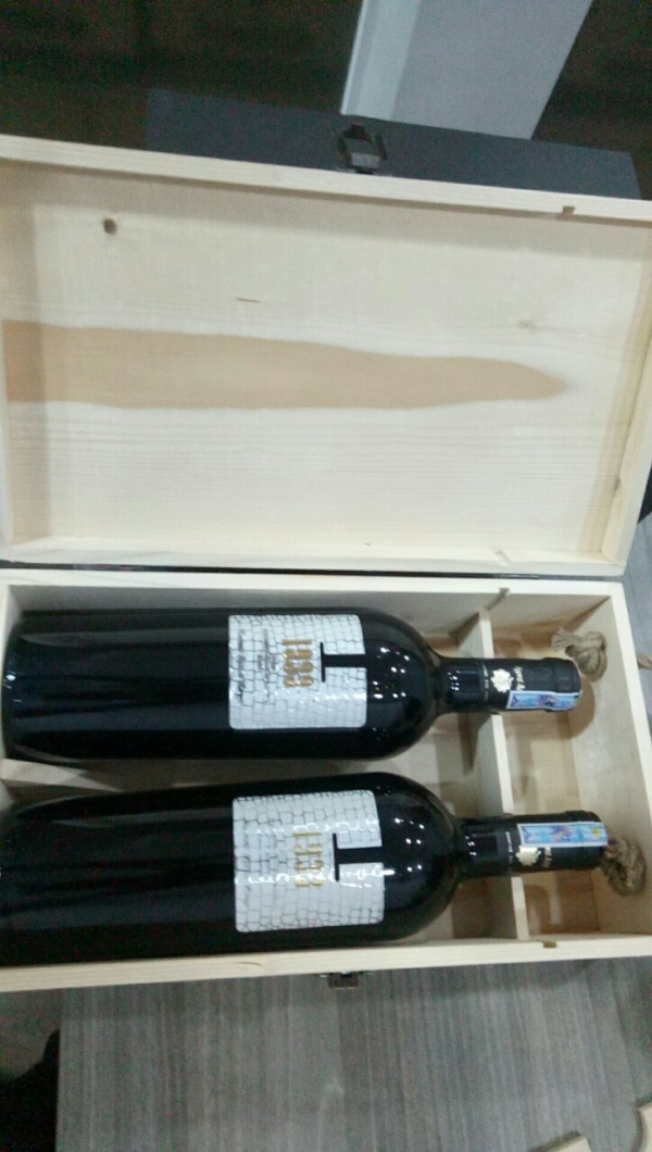 Rượu vang Ý 1933 Rosso - Hộp gỗ đôi 2 chai