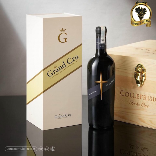 Rượu Vang Ý CF Collefrisio Primitivo 14%